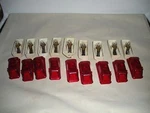 Trailer Light Clearance Red L-XA0724-1, SAE-PC-67 Fruehauf. Fixed Price $9.99.