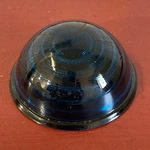Jefferson Glass Blue Opalescent Round Dome Light Lens Marked 2708 Vintage. Fixed Price $74.99.