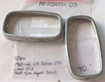 (2)1965-1966 Gm Pontiac Gto Grand Prix Front Turn Signal Bezels #5956521. Fixed Price $40.00.