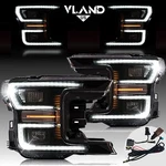 Blackout Headlights 18-20 Ford F150 F-150 Headlamp Assembly Full Led Startup. Fixed Price $625.99.