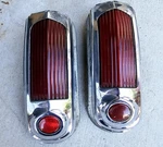 1950 Oldsmobile Tail Lights Assemblies Housing Lamp Genuine Guide Rh-lh #29. Fixed Price $1400.00.
