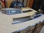 1950 Mercury Meteor Right/left Lower Grille Extensions/parking Light Housings. Fixed Price $349.99.