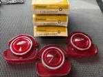 Gm 5959967 / 5959992 - 1968 Chevrolet Impala Belair, Nos Tail Light Lens Only. Fixed Price $45.00.