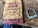 1949 1950 1951 Ford License Light Bezel Door 7RA 13566. Fixed Price $39.99.