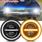 7" Inch Led Round Headlight Hi-lo For Chevy Chevelle Ss 1971 1972 1973. Fixed Price $85.99.