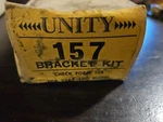 Nos Unity 157L Spotlight Bracket Kit For 1961 Buick/cadillac. Fixed Price $75.00.