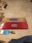 Nos Ford Galaxie 500 Ltd Tail Light Lens With Mounting Screws D3AZ-13450-D. Fixed Price $49.99.