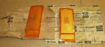Mopar 3881640, 3881641 Pair Front Side Marker Lenses 1977 Chrysler Lebaron Nos. Fixed Price $75.95.