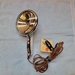 Vintage Unity 6 Volt Hand Held Spotlight Unilite With Cigarette Lighter Plug End. Fixed Price $75.00.