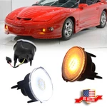 For 98-02 Pontiac Firebird Clear Switchback Led Front Bumper Drl Signal Lights. Fixed Price $59.99.
