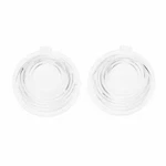 New Pair Of License Lamp Light Lens Trim Parts Fits 1955-1956 Bel A1475. Fixed Price $48.60.
