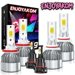 Led Headlight Lo Beam + Fog Bulbs White For Dodge Challenger 2008-2292. Fixed Price $39.98.
