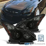 Smoke Projector Headlights Fits 2008-2015 Infiniti G37 Q60 Coupe Replacement. Fixed Price $329.95.