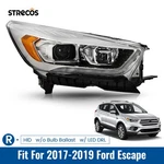 Hid/xenon Headlight 2017-2019 Ford Escape W/led Drl W/o Bulb Chrome Right. Fixed Price $199.99.
