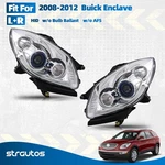 For 2008-2012 Buick Enclave Hid Headlight W/o Afs Ballast Left+right Pair. Fixed Price $333.00.