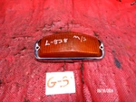 Mg Midget, Sprite Lucas Front Turn Signal & Parking Light Lens Chrome R, !!ing. Fixed Price $25.26.