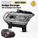 For 2021-2025 Dodge Durango Led Headlight W/halogen Turn Signal Chrome Right. Fixed Price $149.99.