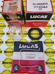 Rootes Group Sunbeam Alpine Nos Lucas TY532 License Plate Lens, Gasket And Clip. Fixed Price $24.95.