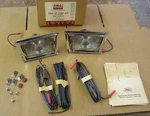 Nos Oem Ford 1958 Fairlane 500 Light Kit Trapezoid Shape Lamp. Fixed Price $79.00.