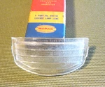 Nos Mopar 1939 Chrysler, Desoto, Dodge License Lamp LENS,691741. Fixed Price $21.49.