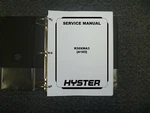 Hyster A185 R30XMA3 Electric Motor Narrow Aisle Truck Shop Service Repair Manual. Fixed Price $160.30.