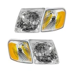 Headlight Headlamp Park Kit Set Of 4 Ford Explorer Sport Trac New. Fixed Price $109.95.