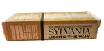 Sylvania S1170-B 15 Watt 120V Candelabra Blue Bulb Lamp 10PK. Fixed Price $8.24.