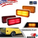 For 68-72 Chevy Gmc Truck Pickup Front Amber Rear Red Side Marker Led Light Lamp. Fixed Price $59.99.