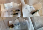 Lot Of 4 Vintage Industrial Light Bulbs, Ge, Westinghouse And Sylvania, Various. Fixed Price $9.00.