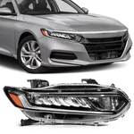 Right Side Headlight 2018-2021 Honda Accord Chrome Clear Lens 33150-TVA-A01. Fixed Price $233.99.