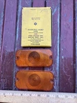 Nos Aftermarket C3AZ-13208A Parklight Lenses 1963 Ford Galaxie Monterey. Fixed Price $25.00.