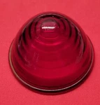Oem Doray Of Chicago Beehive Red 2 3/8" Glass Lens. Fixed Price $39.99.