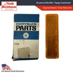 1969 Chrysler Plymouth Dodge Dart Side Marker Lamp Light Amber Lens 2930744 Nos. Fixed Price $106.36.