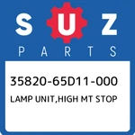 35820-65D11-000 Suzuki Lamp Unit,high Mt Stop 3582065D11000, New Genuine Oem Par. Fixed Price $135.82.