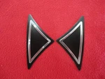 New 1967 Ford Galaxie Headlamp Bezel Black Aluminum Inserts Custom 500 Xl Wagon. Fixed Price $24.99.