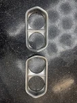 Ford D20B-13064-AB D20B-13052-AB Vintage Headlight Bezel Left And Right. Fixed Price $100.00.