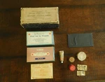 Johnson & Emergency First Aid Kit Travelers Insurance Co Vintage. Fixed Price $62.95.