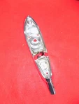 Nos 1956 1957 Rambler Tail Light Lamp Assembly Natsl Hall 23772 Nash Amc. Fixed Price $134.99.