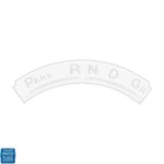 1959-60 Chevrolet Impala Transmission Indicator Lens Turboglide New. Fixed Price $32.99.