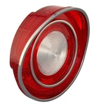 1970 C3 Corvette Tail Light Lens With Back-up Clear Center 5961332. Fixed Price $72.95.