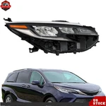 Headlight Assembly Headlamp Passenger Side Rh For 2021 2022 Toyota Sienna Xse. Fixed Price $217.09.