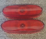 1959 Pontiac Catalina Bonneville Glo-brite 552 Tail Light Lens Pair Gm 5949891. Fixed Price $19.84.