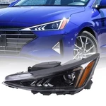 Left Headlamp Hyundai Elantra 2019-2020 Halogen No Drl Black Clear 92101F3500. Fixed Price $161.99.