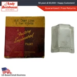 1941 Plymouth P11 Deluxe Standard License Lamp Light Clear Lens 903458 Nos. Fixed Price $31.23.