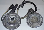 1960 Pontiac Parking Light Housing Pair Guide F2-60 5950980 P684. Fixed Price $35.99.