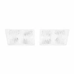 New Pair Of Clear Parking Light Lens Trim Parts Fits 1970 Chevrolet Nova A3060. Fixed Price $84.67.
