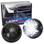 Flush Mount Smoke Lens White Led Side Markers/signal Lamps For Classic 50 60 Car. Fixed Price $29.09.