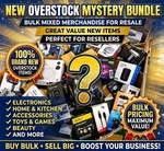 Premium Usa Overstock Box Mixed New Retail Merchandise Lot. Fixed Price $185.00.