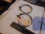 Pr Nos 57 58 Studebaker Hawk 3 Super Charger Carburetor Box Hose Clamps G451228. Fixed Price $39.99.