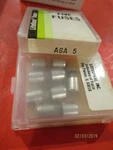 AGA-5 Lot Of 10--LITTELFUSE --made In Usa. Fixed Price $9.95.